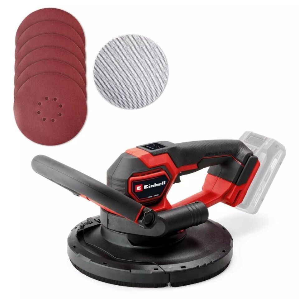 Einhell TP-DWS 18/225 Li BL Solo Akülü Alçıpan Zımpara 4259995
