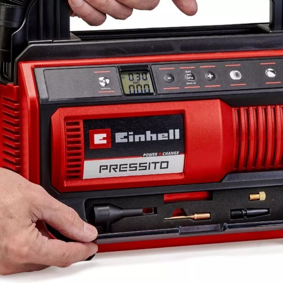 Einhell PRESSITO 18/25 Solo Akülü Hava Kompresörü 4020420