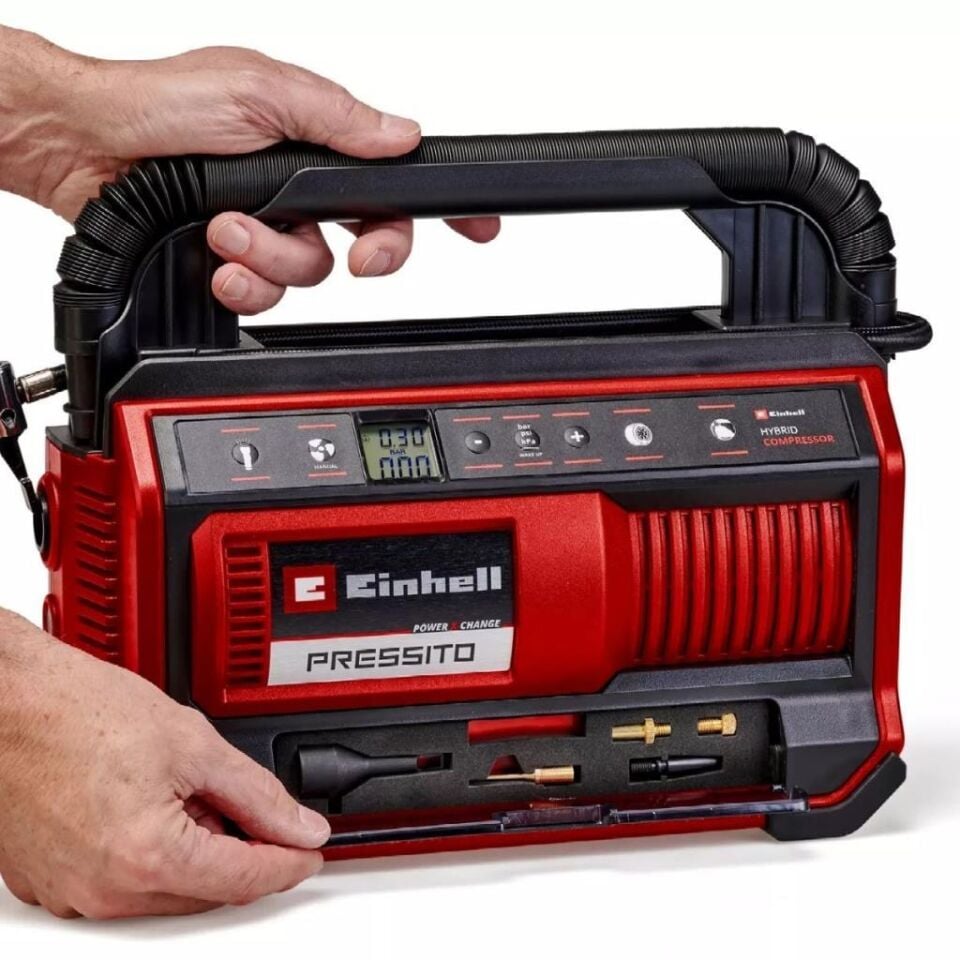 Einhell PRESSITO 18/25 Hybrid Akülü Elektrikli Solo Hibrit Kompresör 4020430