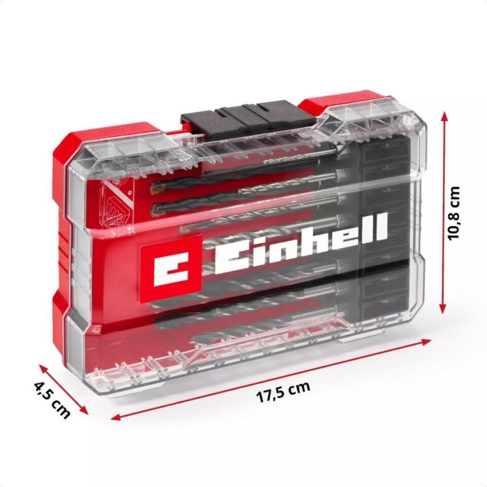 Einhell M-CASE 16 Parçalı Ahşap, Duvar ve Metal Matkap Ucu Seti 49108953