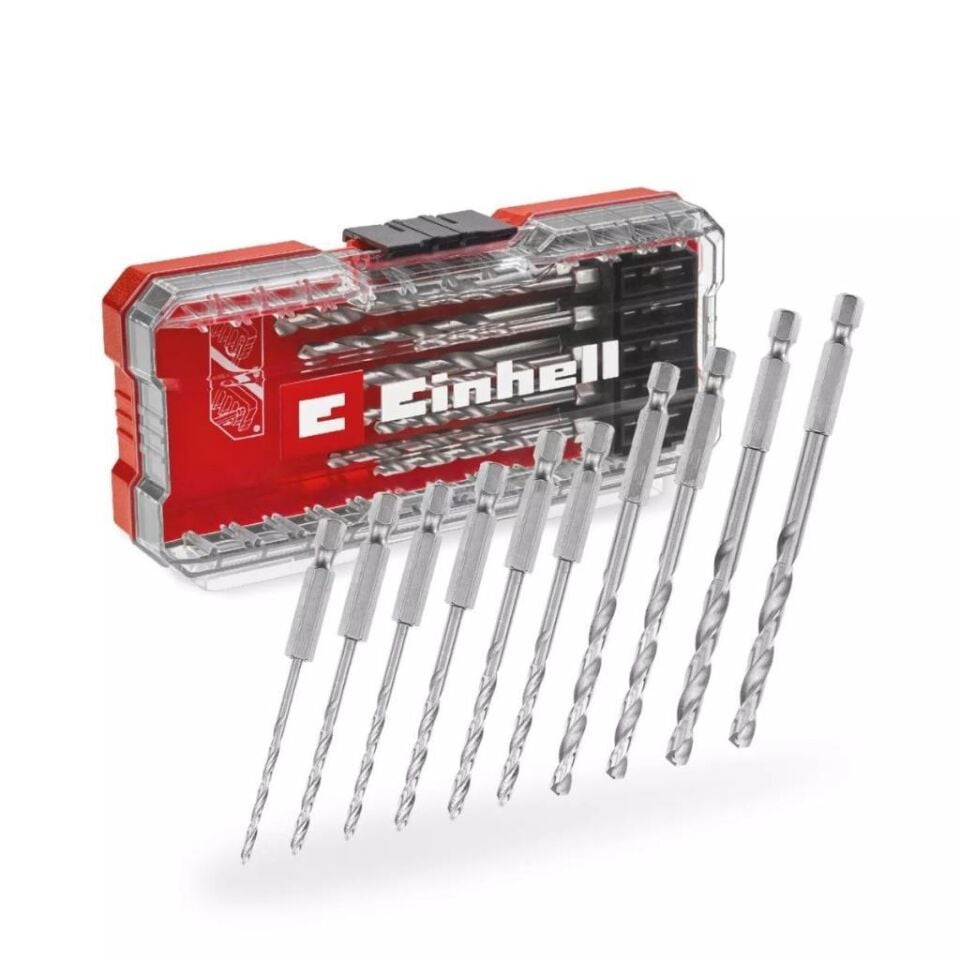 Einhell S-CASE 10 Parçalı Metal Matkap Ucu Seti 49108723