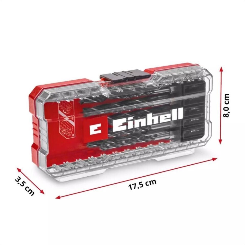 Einhell S-CASE 10 Parçalı Ahşap Matkap Ucu Seti 49108733