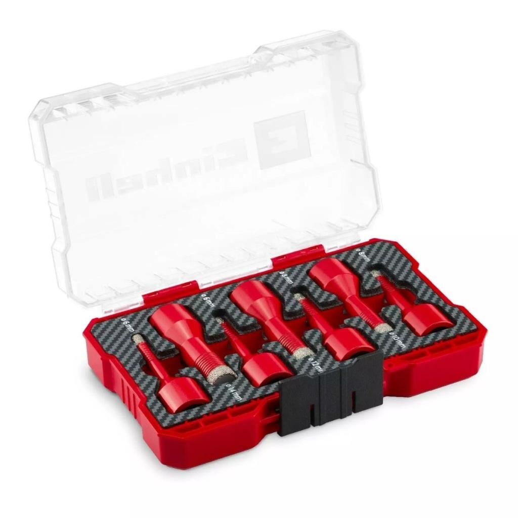 Einhell M-CASE 7 Parça Elmas Karot Matkap Ucu Seti 6-14 mm 49500400