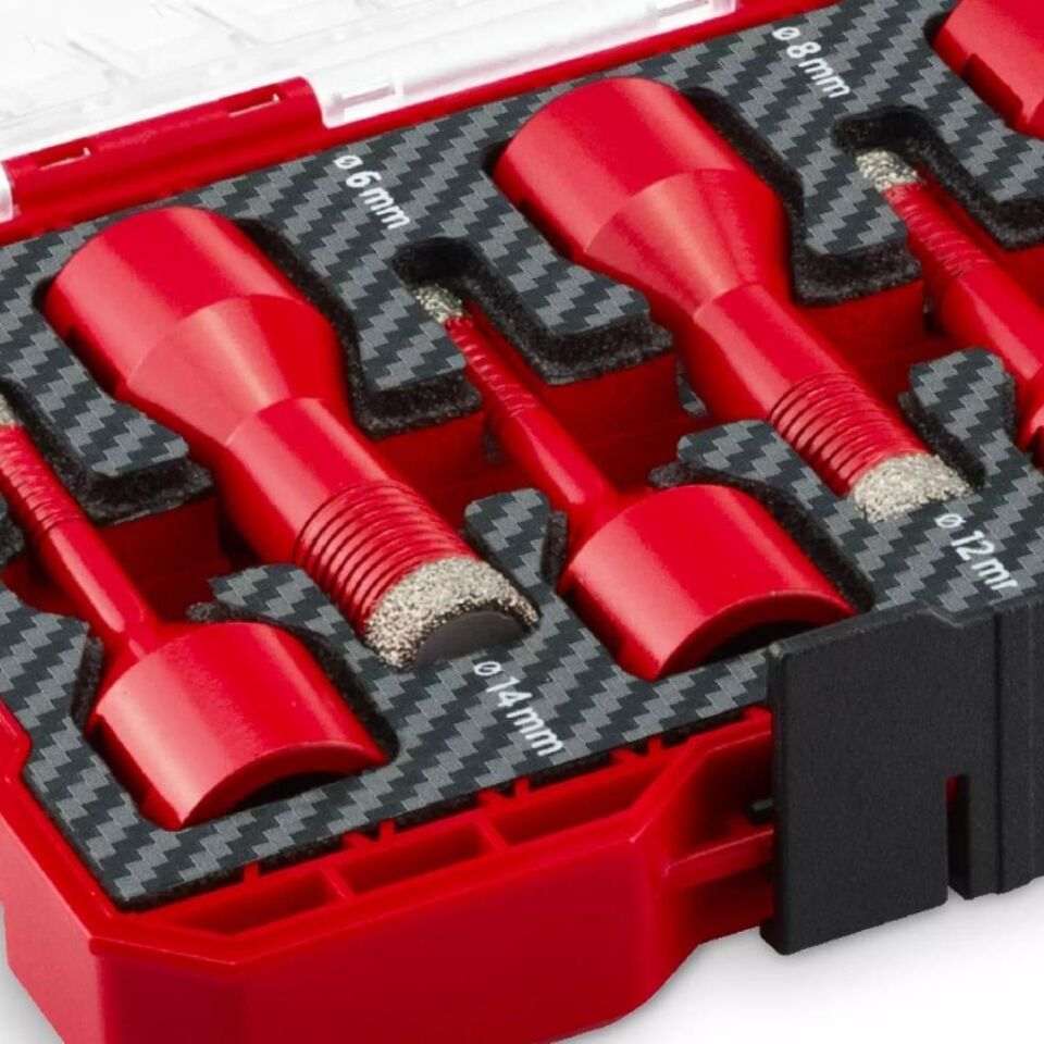 Einhell M-CASE 7 Parça Elmas Karot Matkap Ucu Seti 6-14 mm 49500400