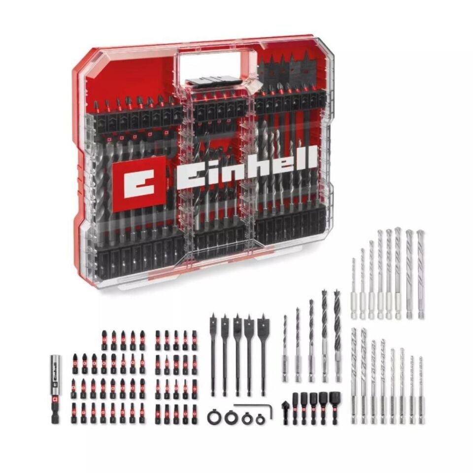 Einhell XL-CASE 95 Parça Darbeye Dayanıklı Bits ve Matkap Ucu Seti 49108798