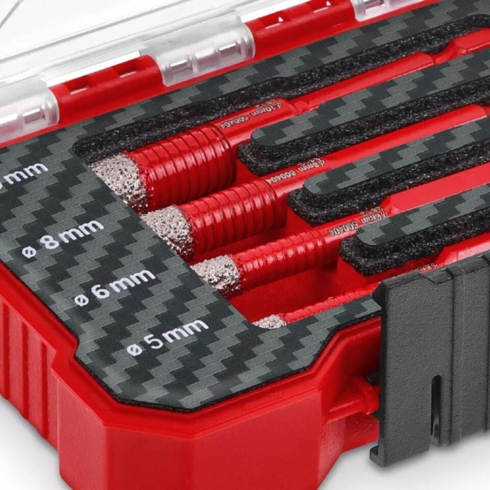 Einhell XS-CASE 4 Parça Elmas Fayans Matkap Ucu Seti 49500404