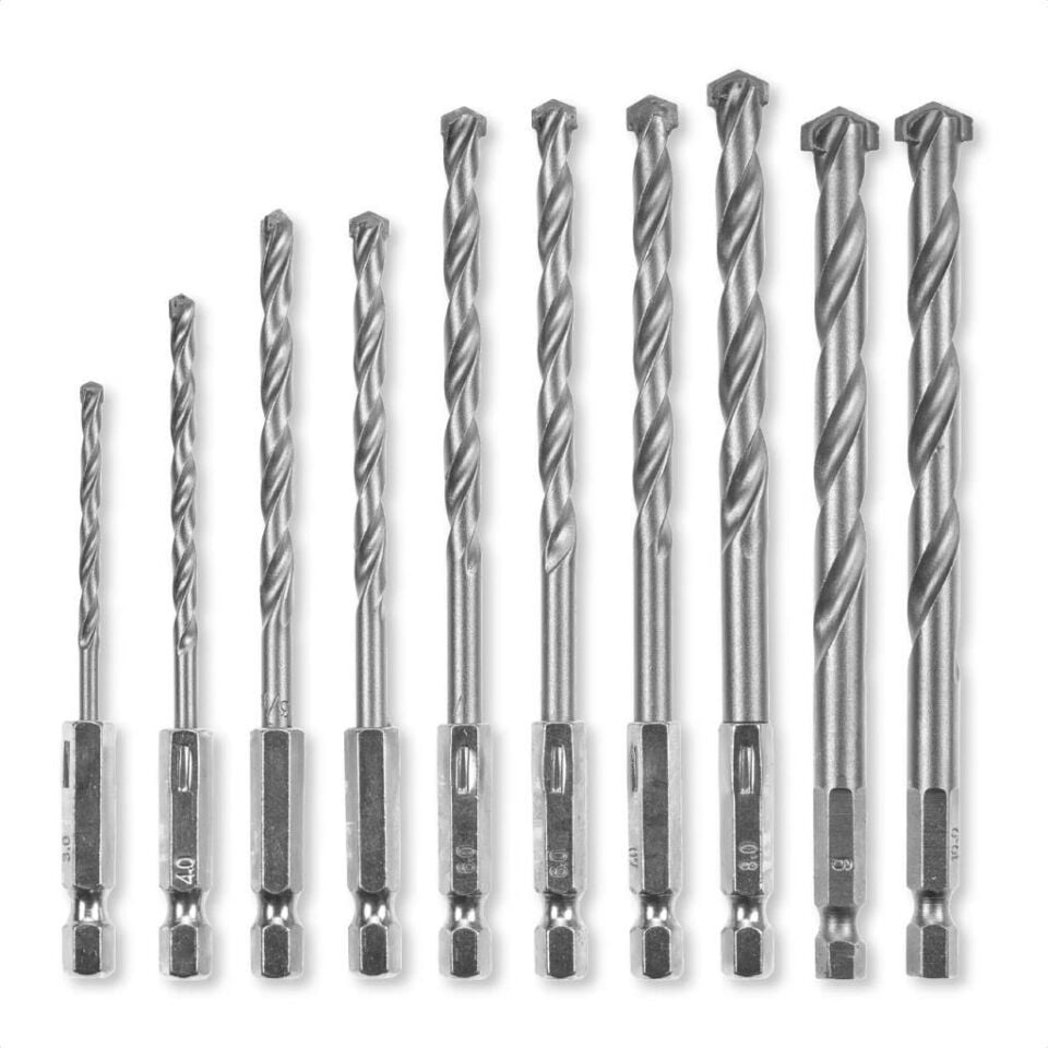 Einhell S-CASE 10 Parça Duvar Matkap Ucu Seti 49108743