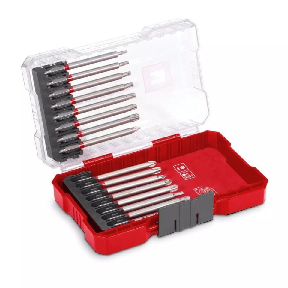 Einhell M-CASE 16 Parça Vidalama Bits Uç Seti 90mm 49118973