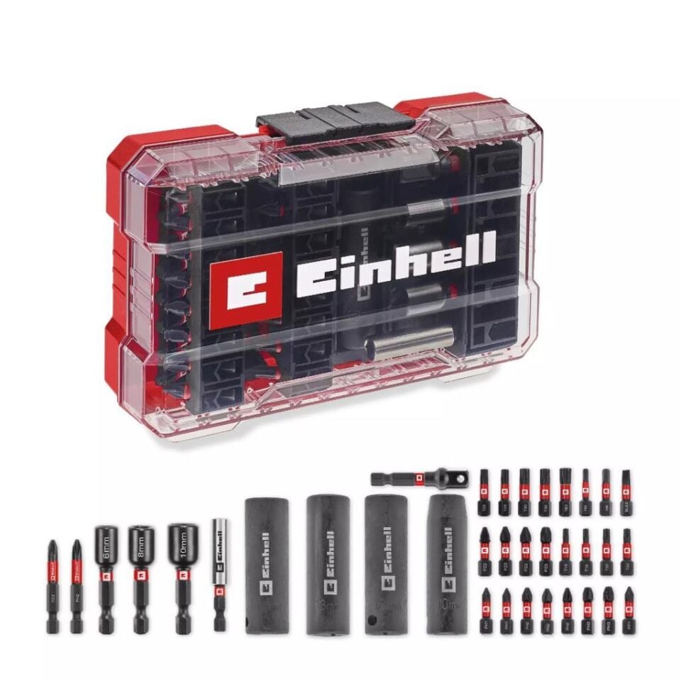 Einhell M-CASE 35 Parça Darbeli Matkap Ucu ve Lokma Anahtar Seti 49109230