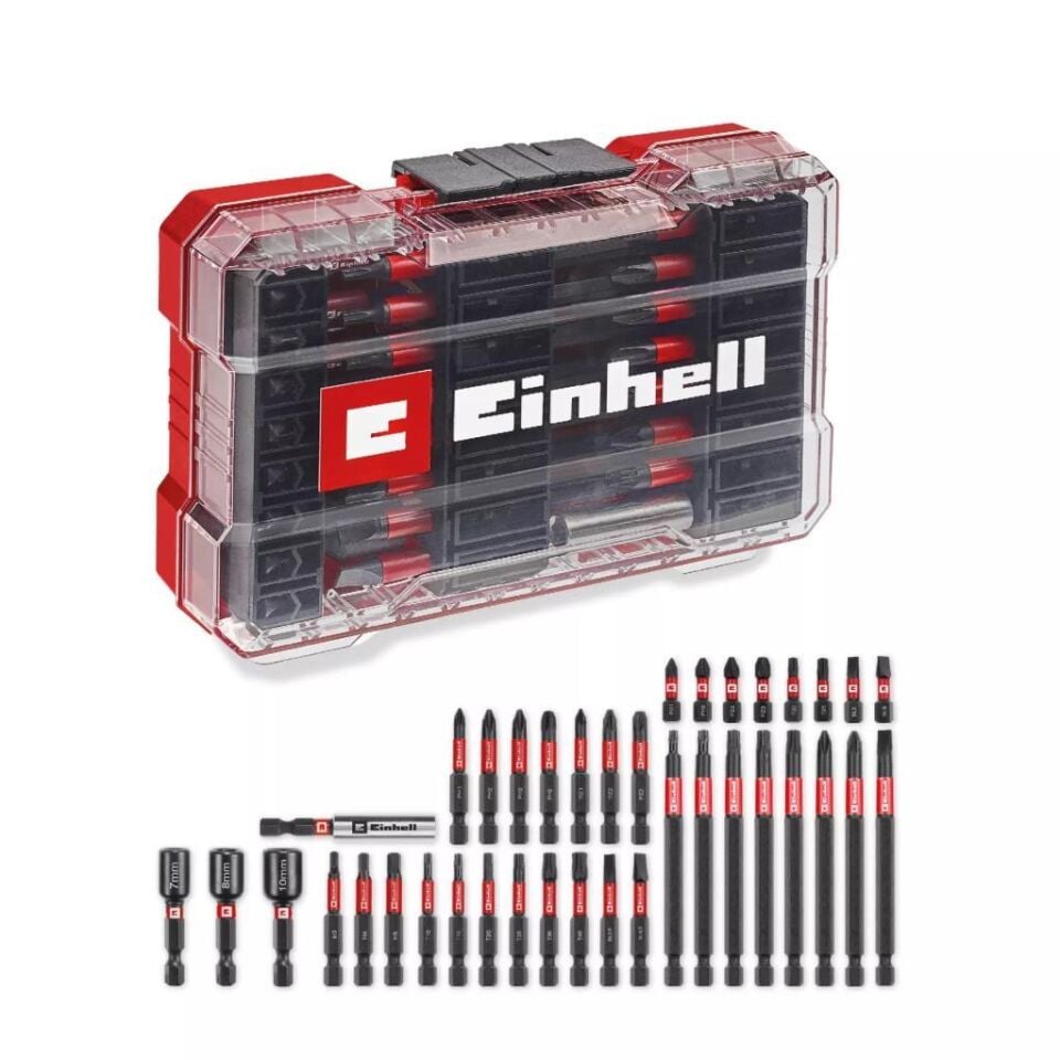 Einhell M-CASE 38 Parça Darbeye Dayanıklı Matkap Ucu Seti 49109250