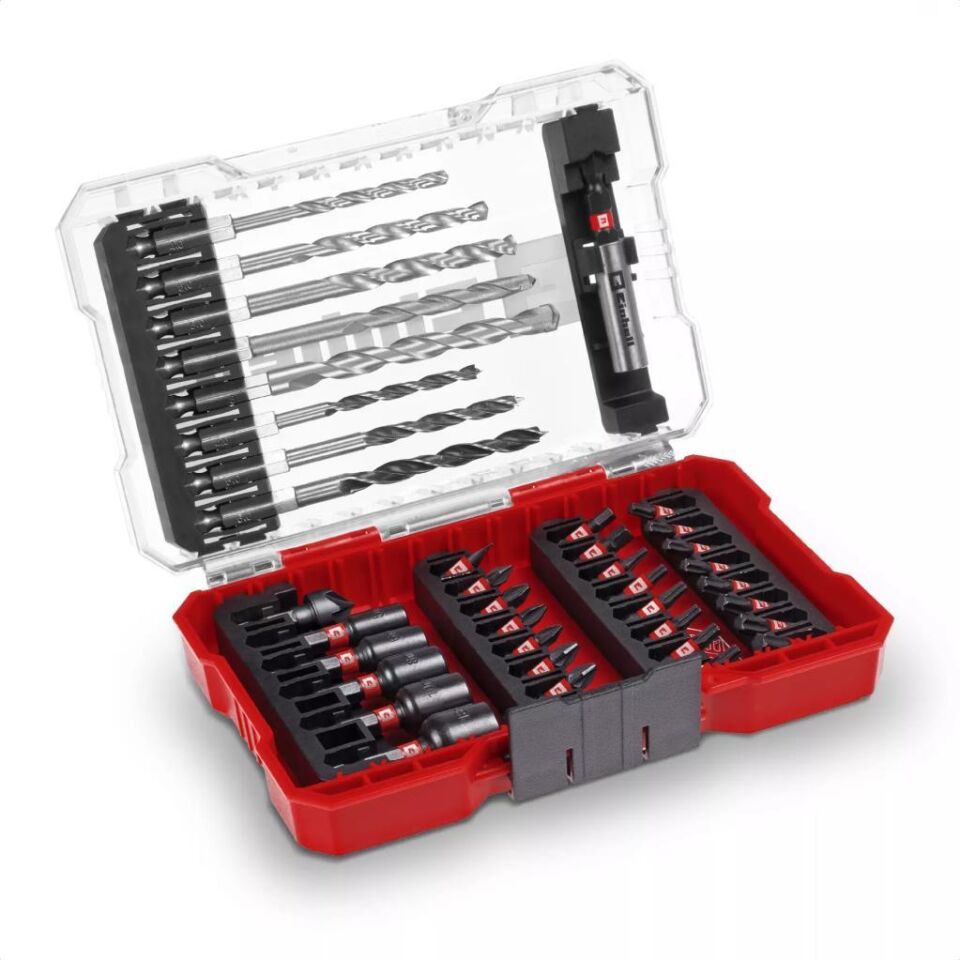 Einhell M-CASE 39 Parça Darbeli Bits Uç ve Lokma Seti 49108759