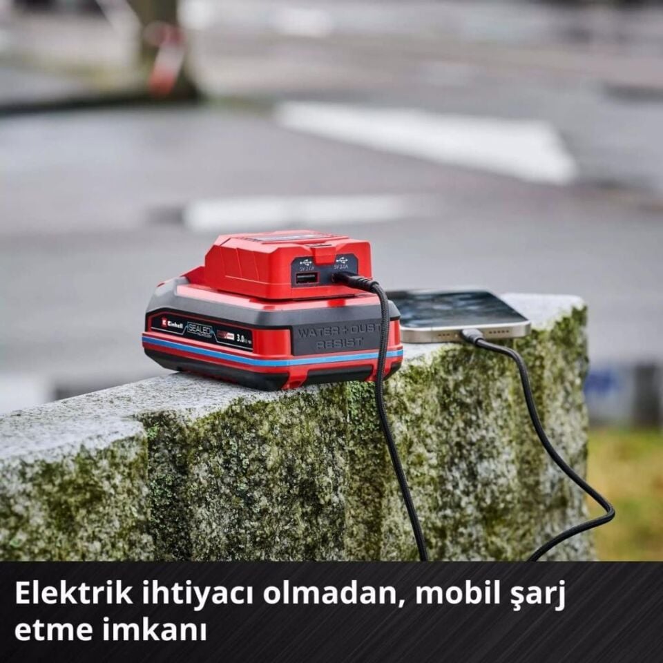 Einhell TC-CP 18 Li Solo Akülü Mobil USB Şarj Cihazı 4514148