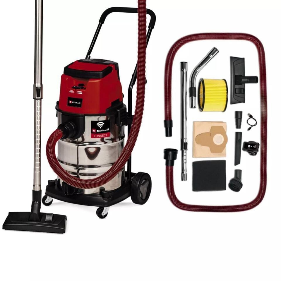 Einhell TP-VC 36/30 S Auto Solo Akülü Islak/Kuru Süpürge 2347143