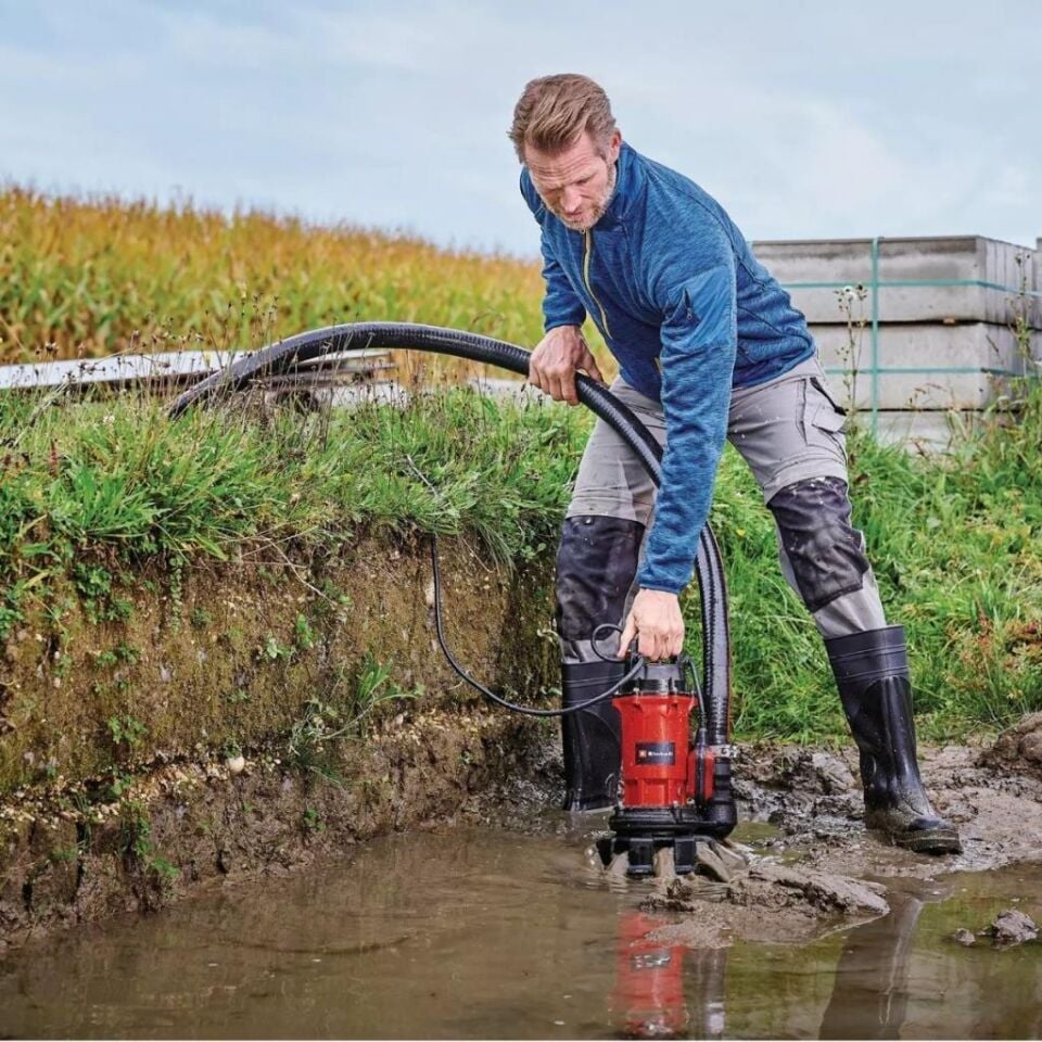 Einhell GE-DP 900 CUT Döküm Gövdeli Bıçaklı Kirli Su Dalgıç Pompa 4181550