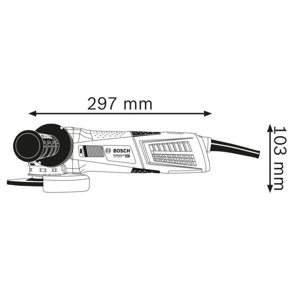 Bosch Gwx 13 125 S X-Lock Devir Ayarlı Avuç Taşlama 1300 Watt TEŞHİR