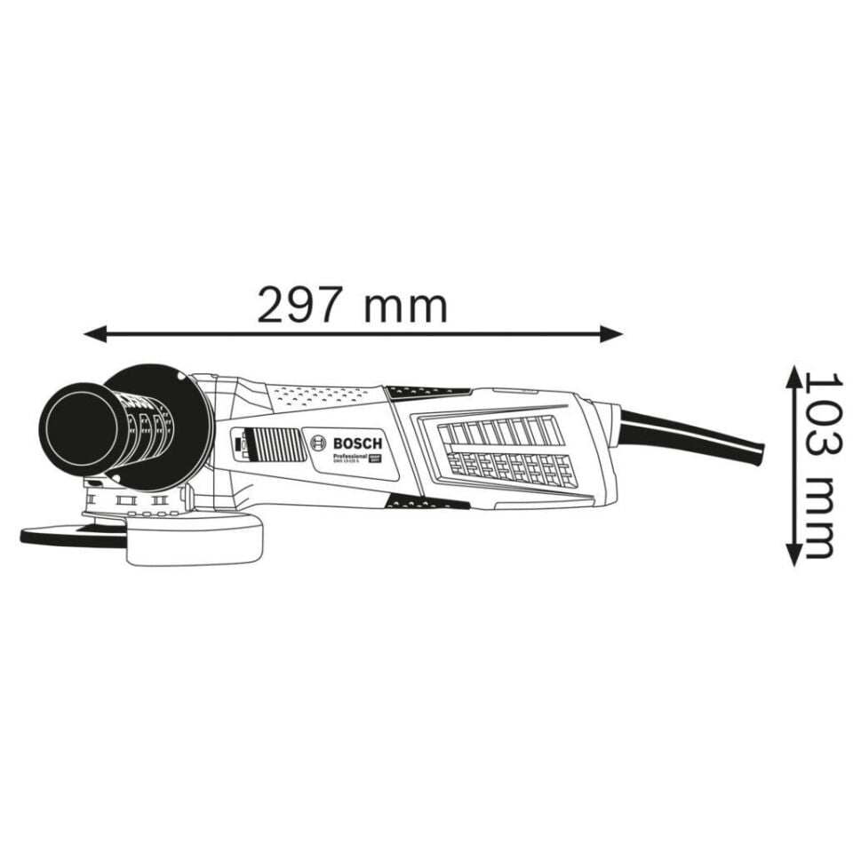 Bosch Gwx 13 125 S X-Lock Devir Ayarlı Avuç Taşlama 1300 Watt TEŞHİR