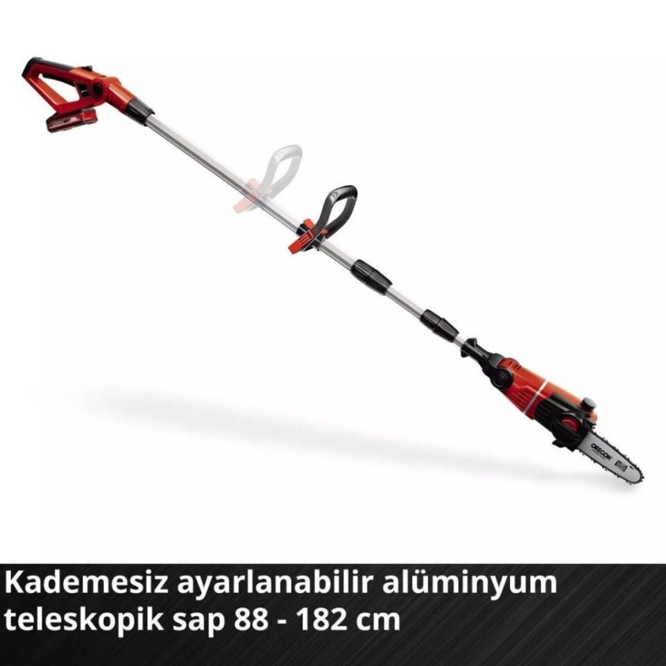 Einhell GE-HC 18 Li T Solo Akülü Yüksek Dal ve Çit Budama 3410805