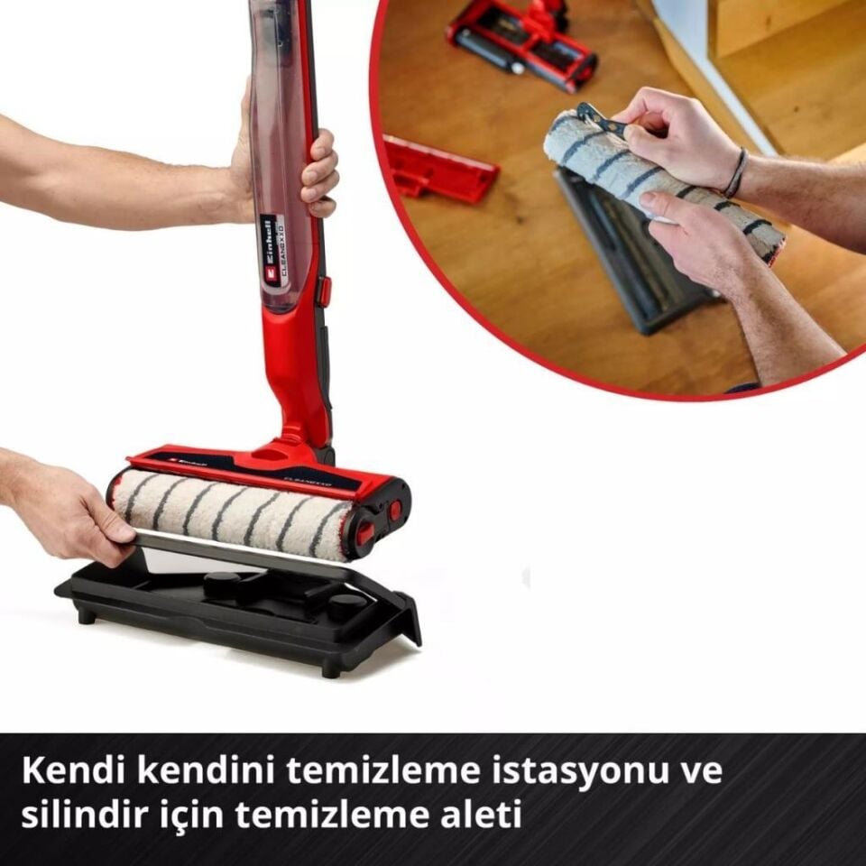 Einhell CLEANEXXO Solo Akülü Sert Zemin Temizleyici 3437110