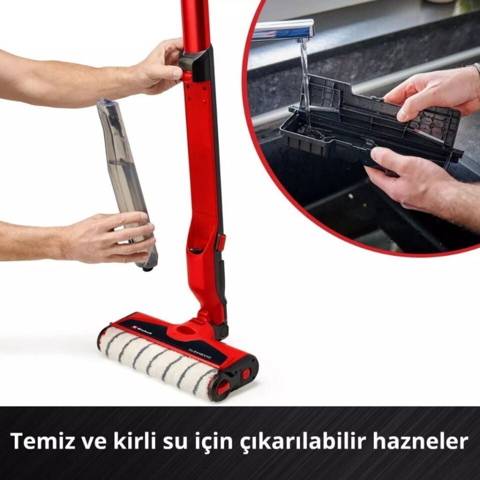 Einhell CLEANEXXO Solo Akülü Sert Zemin Temizleyici 3437110