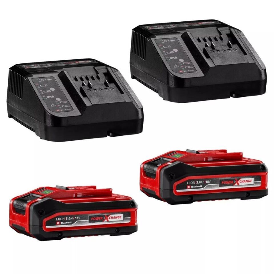 Einhell GE-CM 36/37 Li Set (2x3,0Ah) Akülü Bahçe Makine Seti 3413173