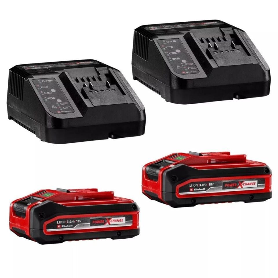 Einhell GE-CM 36/37 Li Set (2x3,0Ah) Akülü Bahçe Makine Seti 3413173