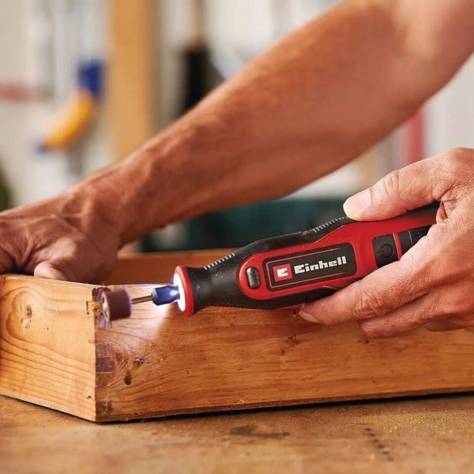 Einhell TE-MT 7.2 Li Akülü Taşlama ve Gravür Seti 4419330
