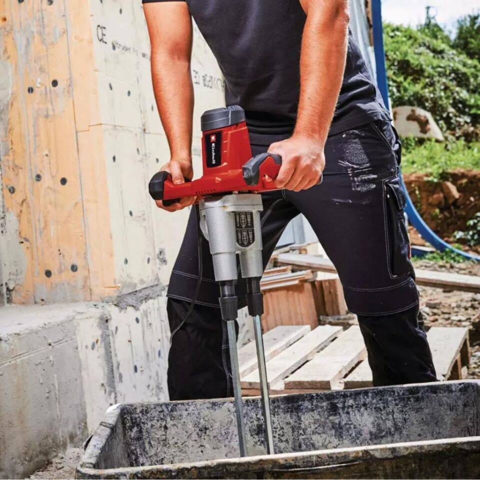 Einhell TE-MX 1600-2 CE Twin Çift Karıştırıcılı Boya ve Harç Mikseri 4258561