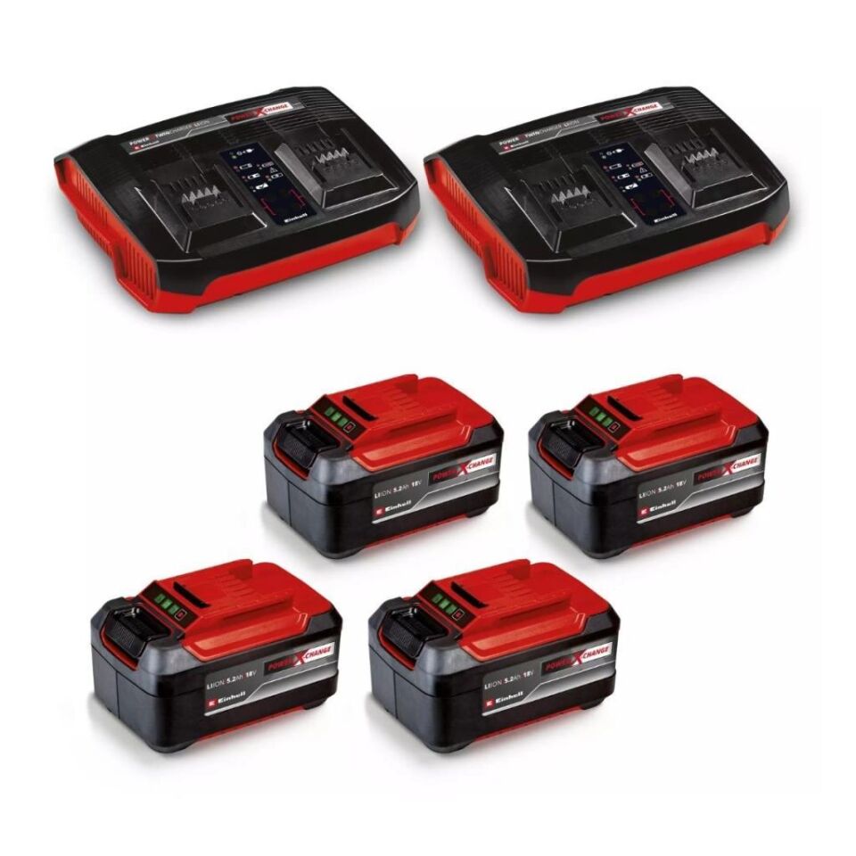 Einhell GP-CM 36/52 S Li BL (4x5,2 Ah) Akülü Çim Biçme Makinesi 3413320