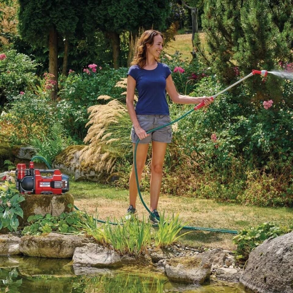 Einhell AQUINNA 18/30 F LED Solo Akülü Bahçe Pompası 4180430