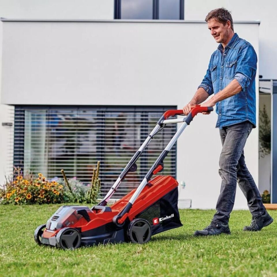 Einhell GE-CM 36/34-1 Li Solo Akülü Çim Biçme Makinesi 3413226