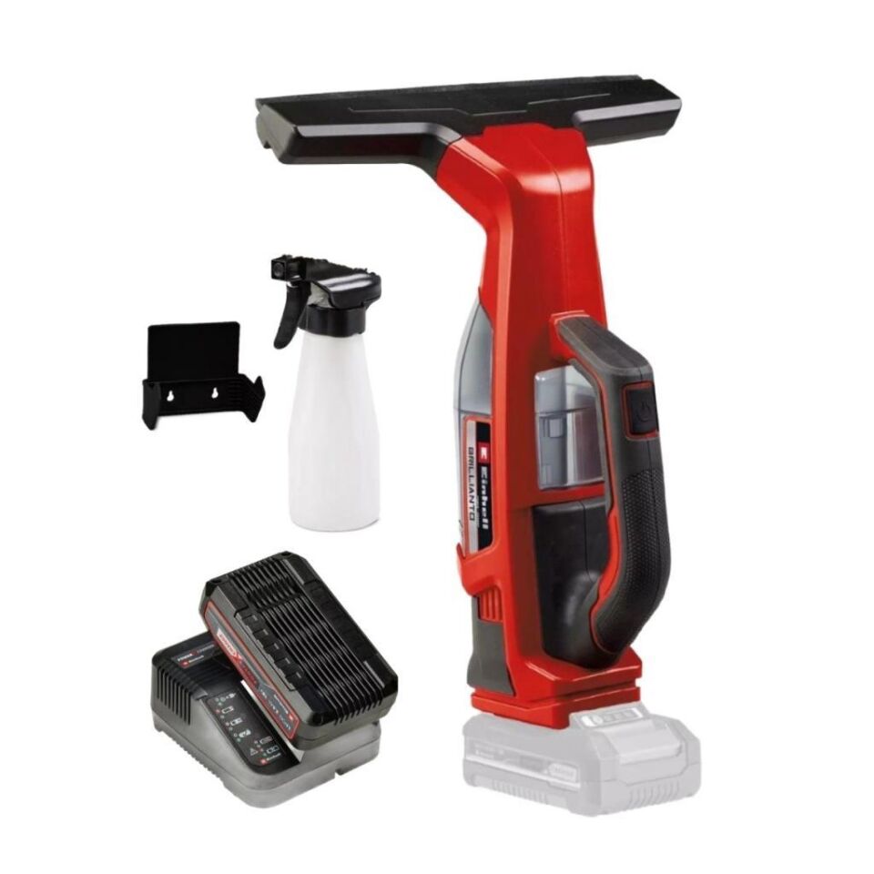 Einhell BRILLIANTO Akülü Cam Temizleme Makinesi 1x2.5 Amper 3437100