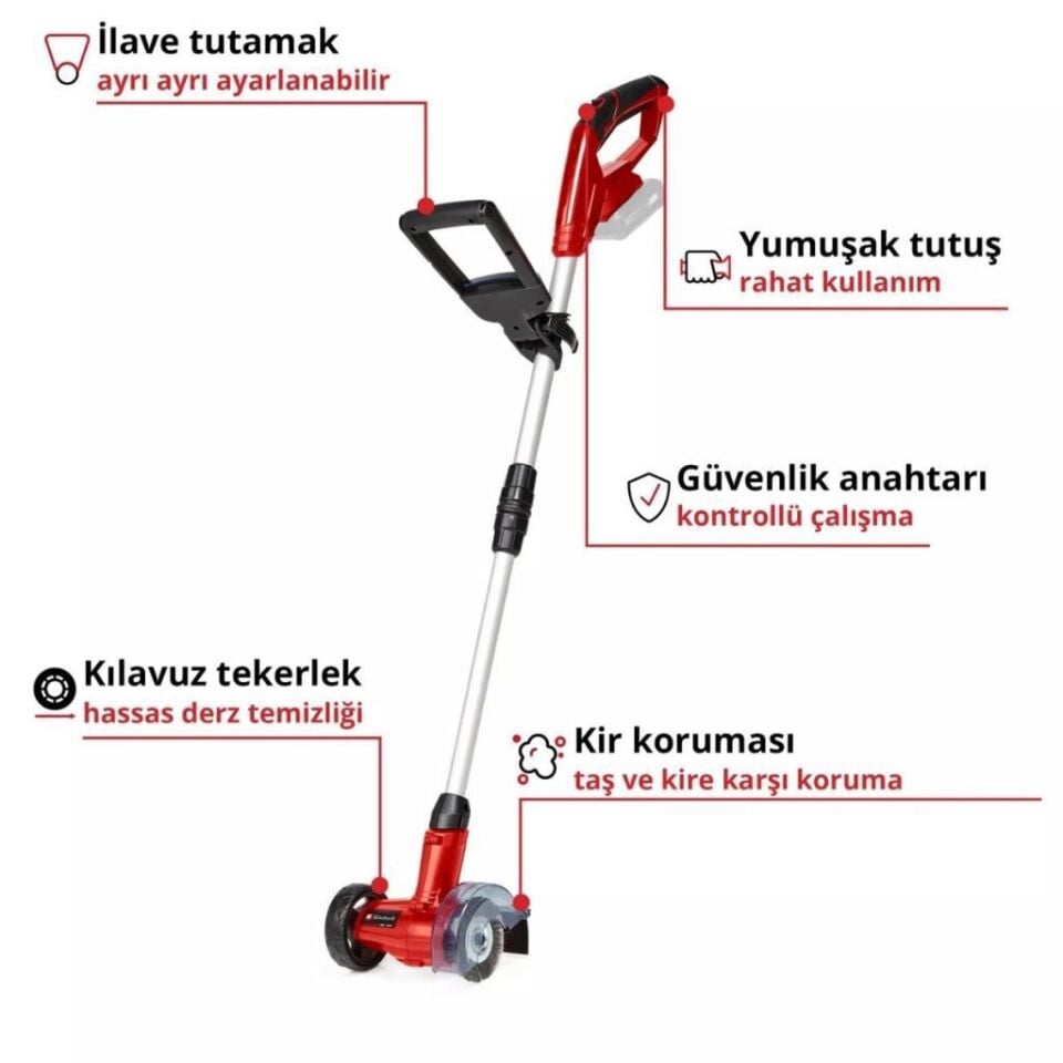 Einhell GC-CC 18 Li Solo Akülü Derz Temizleme Makinesi 3424050