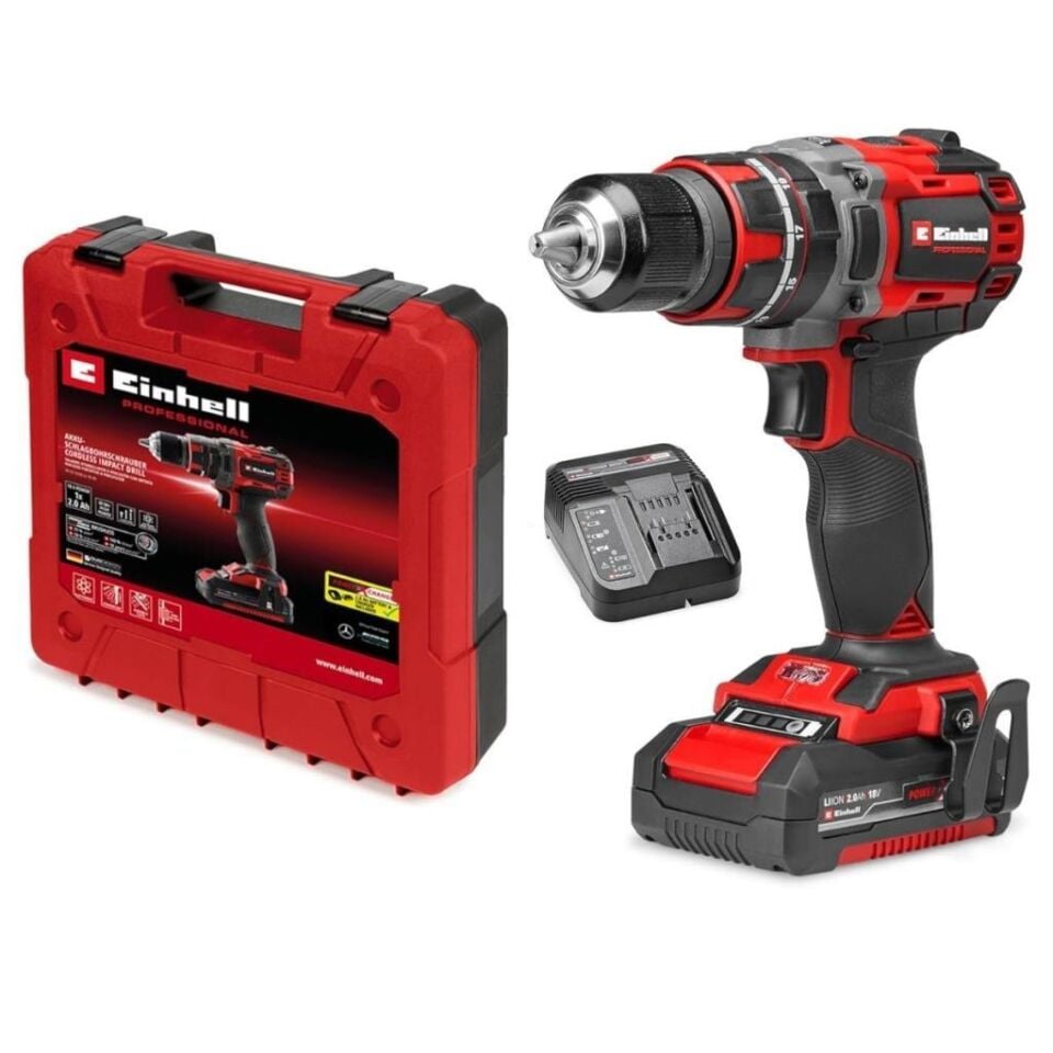Einhell TP-CD 18/60 Li-i BL 1X2 Ah Akülü Darbeli Matkap 4514211