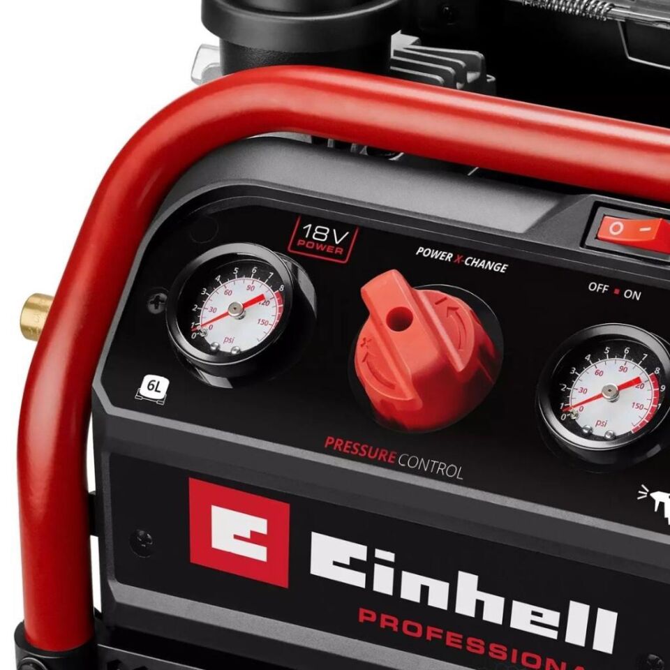 Einhell SILENZZO 18/160 Akülü Kompresör 2x4 Amper 4020385