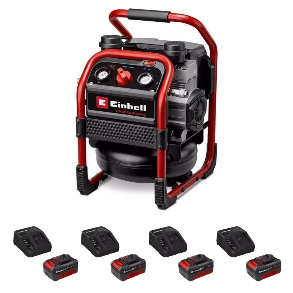 Einhell SILENZZO 18/160 Akülü Kompresör 4x4 Amper 4020385