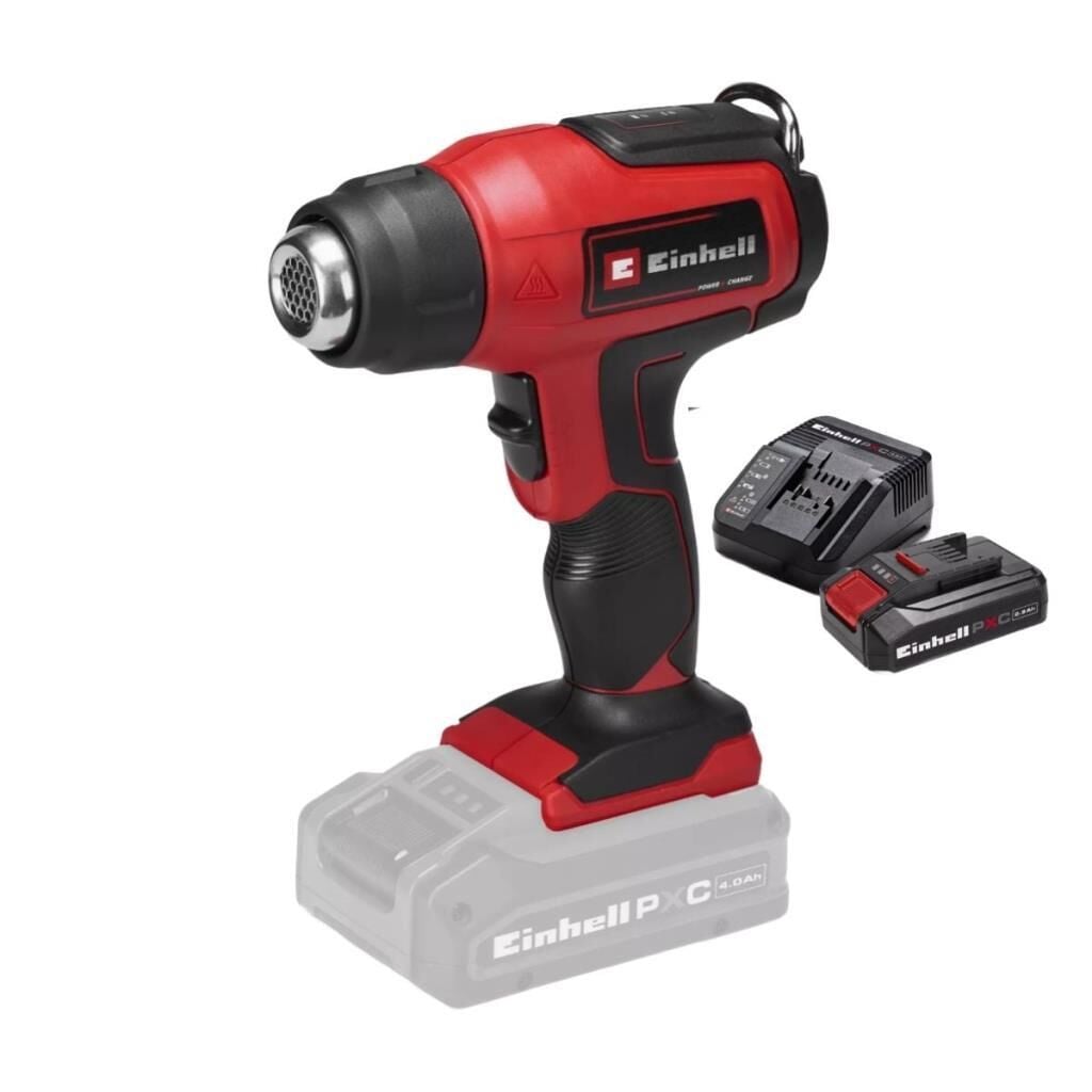 Einhell TE-HA 18 Li Akülü Sıcak Hava Tabancası 1x2,5 Amper 4520500