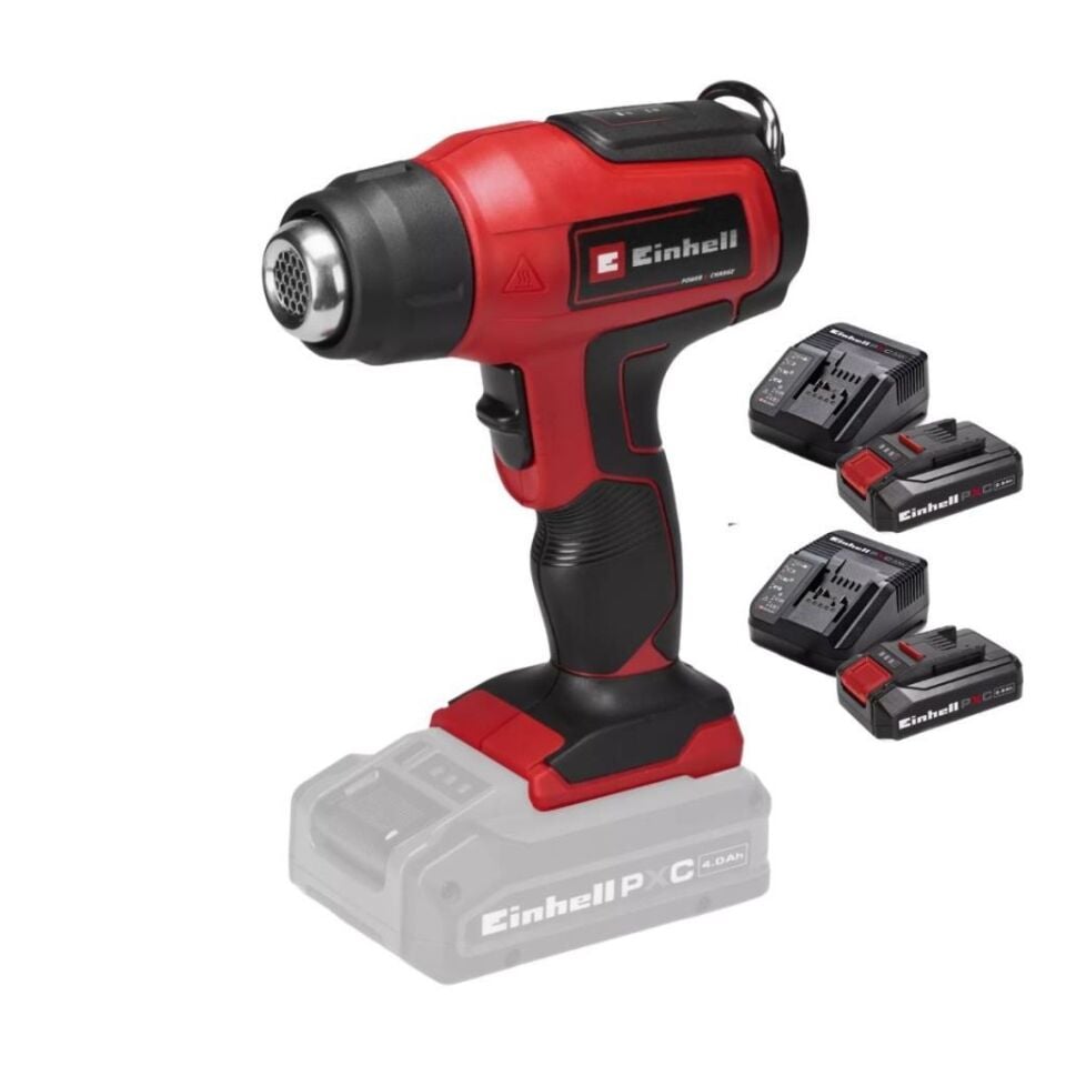 Einhell TE-HA 18 Li Akülü Sıcak Hava Tabancası 2x2,5 Amper 4520500