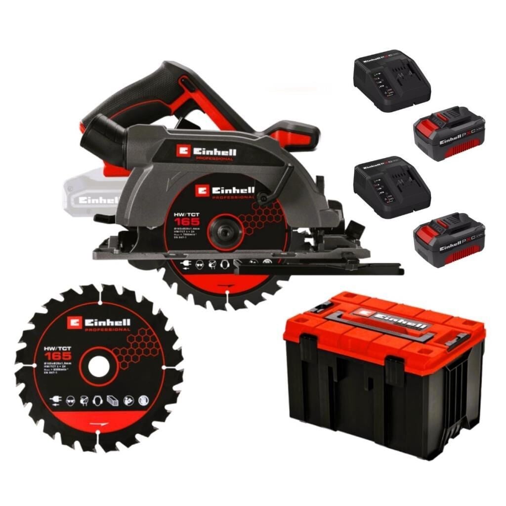 Einhell TP-CSD 18/1651 Li BL+2 M Akülü Daire Testere 2x4 Amper 4331227