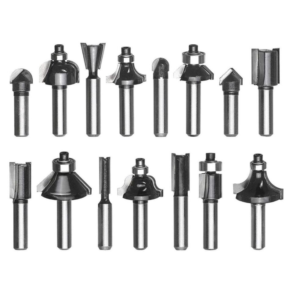 Einhell 15 Parça Freze Seti 8mm 49757291