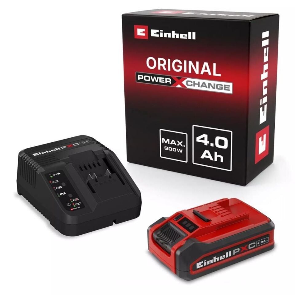 Einhell 18V 4,0 Ah PLUS PXC Starter Kit Akü & Şarj Cihazı 4512159
