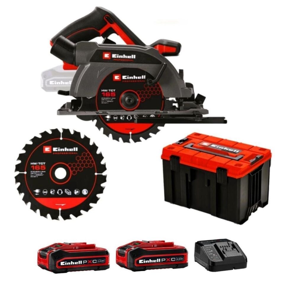 Einhell TP-CSD 18/1651 Li BL+2 M Akülü Daire Testere 2X4 Amper PLUS 4331227