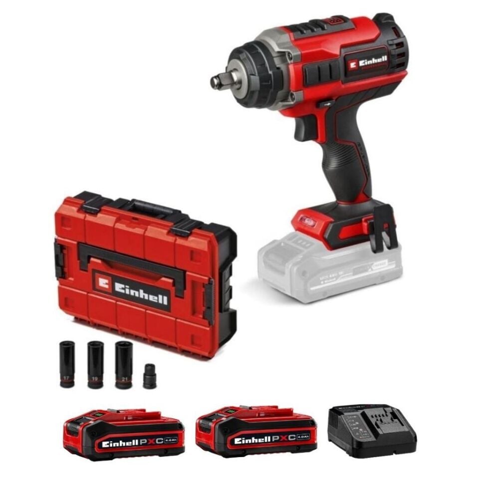 Einhell IMPAXXO 18/450 S-F Akülü Darbeli Somun Sıkma 2X4 Amper PLUS 4510072