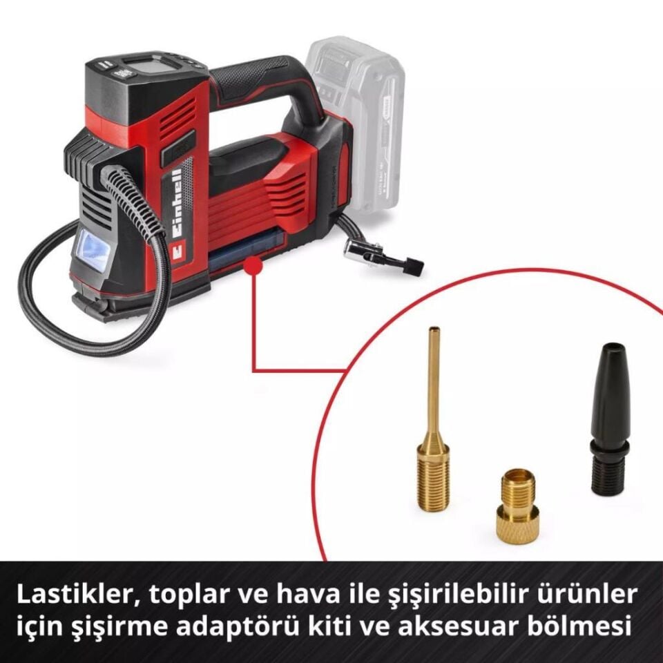 Einhell Akülü Oto Hava Kompresörü Ce-Cc 18/23 D Li-Solo 2071025