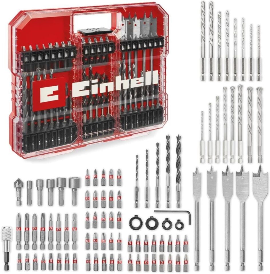 Einhell XL-CASE 95 Parça Bits Ucu ve Matkap Ucu Seti 49108788