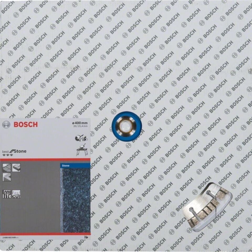 Bosch Best 400x25,40x20mm Elmas Taş Kesme Diski 2608602649