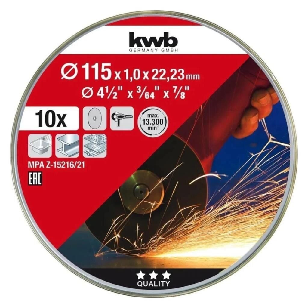 KWB İnox Kesici Disk 115X1.0  49712021
